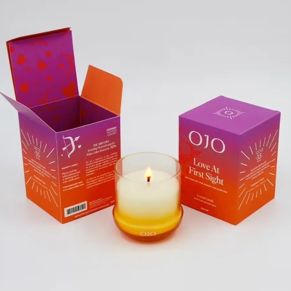 OJO Love at First Sight Scented Candle – 7.8 oz Jar Candle